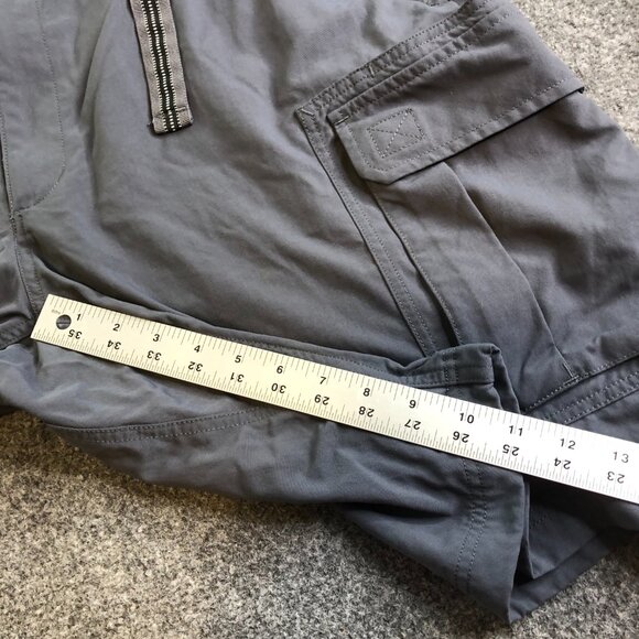 Duluth Trading Co Shorts Mens XXL 2XL Blue Cargo Dry On The Fly Stretch - Picture 8 of 11